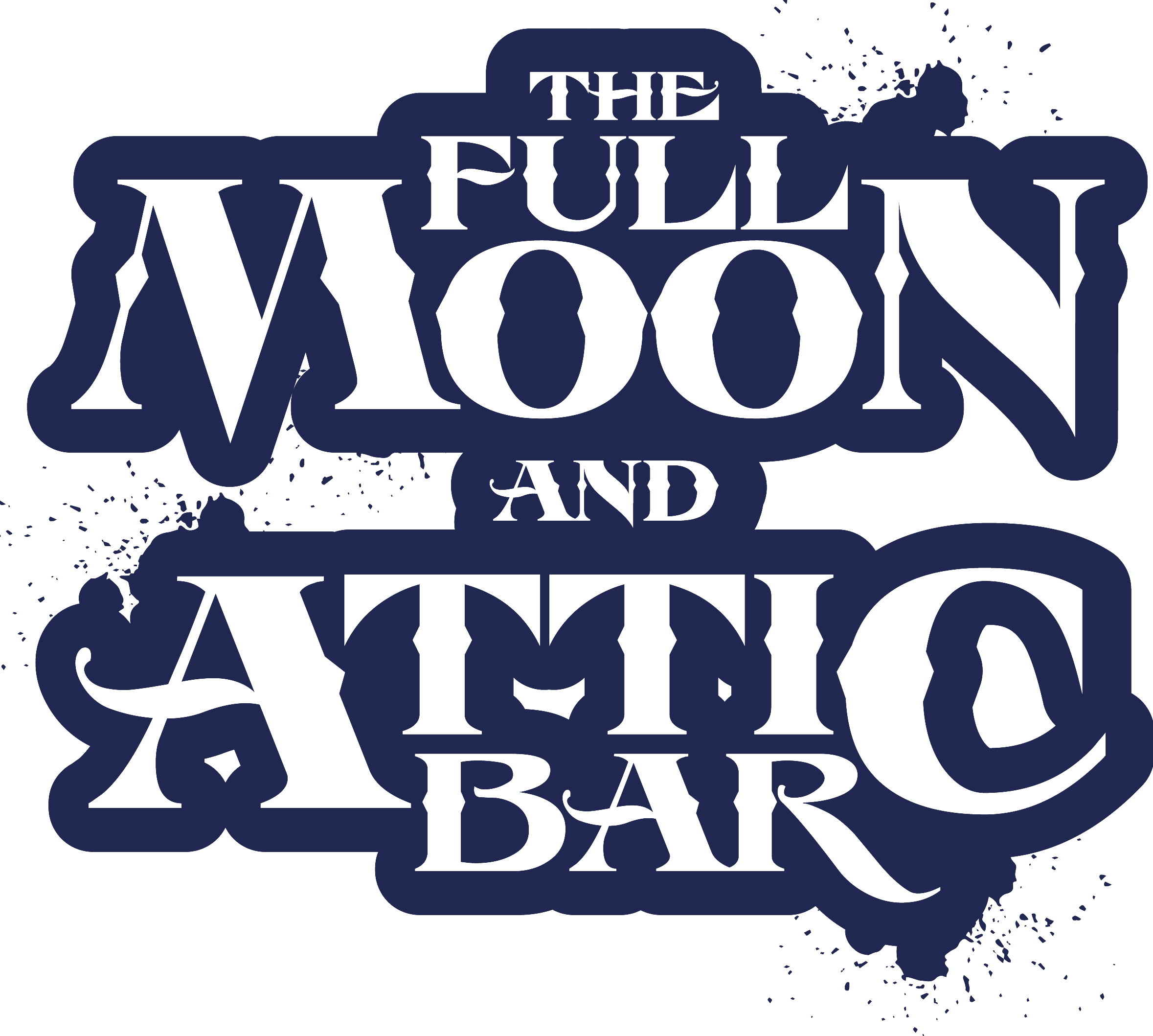 The Full Moon and Attic Bar logo
