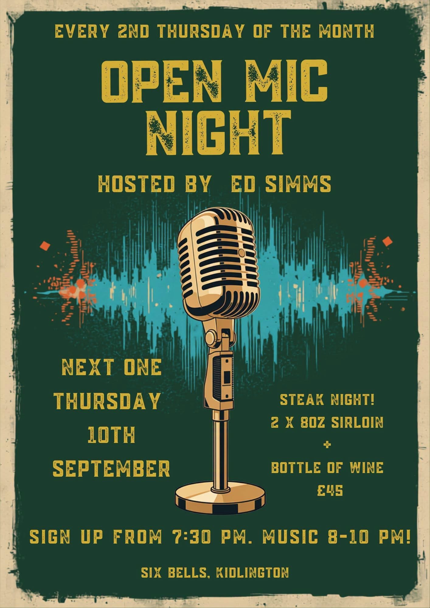Open mic night